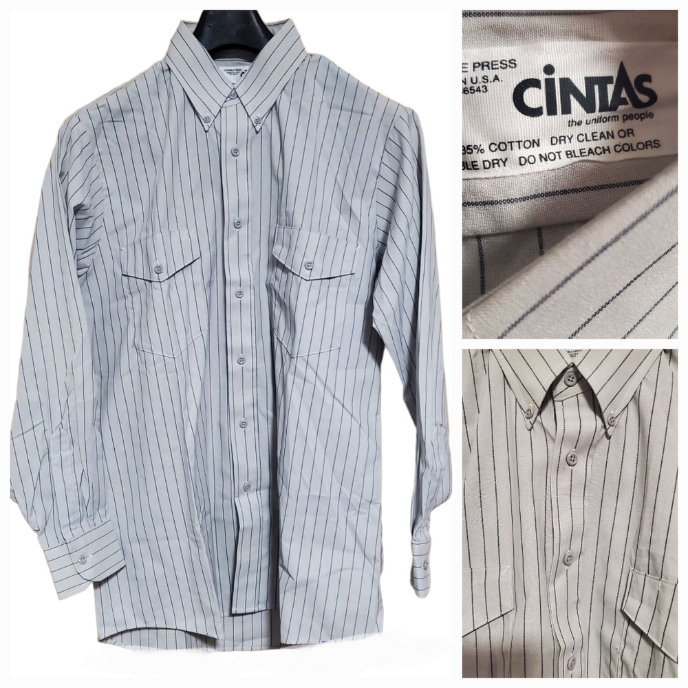 Cintas Blue-Gray Men's Shirt